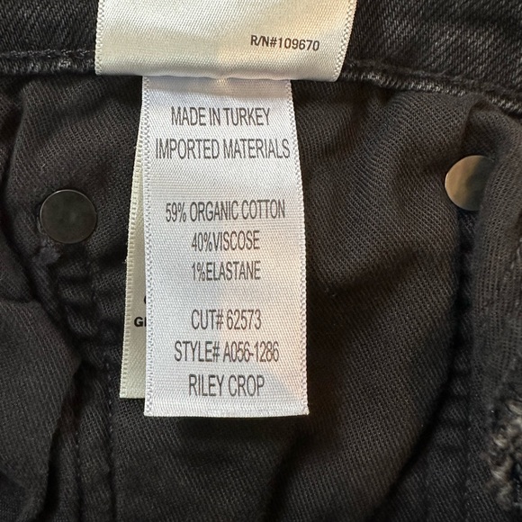 Agolde Riley crop jeans in Panoramic, size 31. - Picture 9 of 9